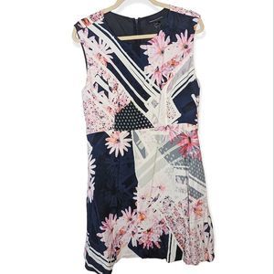 French Connection Floral Dress Size 12 NWT